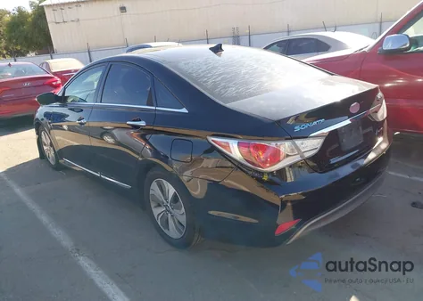 2014 Hyundai Sonata Hybrid Limited z USA, uszkodzony, nr VIN KMHEC4A46EA110585